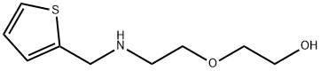 Ethanol, 2-[2-[(2-thienylmethyl)amino]ethoxy]- structure