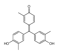 4-(4,4'-dihydroxy-3,3'-dimethyl-benzhydrylidene)-2-methyl-cyclohexa-2,5-dienone Structure