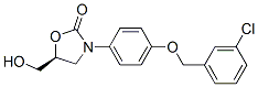 (5S)-3-[4-[(3-Chlorophenyl)methoxy]phenyl]-5-(hydroxymethyl)-2-oxazolidinone picture