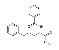 2-Benzoylamino-5-phenyl-pentanoic acid methyl ester结构式