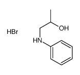 1-anilinopropan-2-ol,hydrobromide结构式