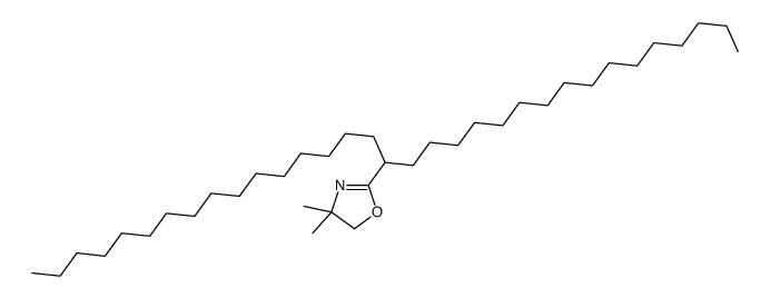 4,4-dimethyl-2-tritriacontan-17-yl-5H-1,3-oxazole Structure