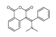 4-[dimethylamino(phenyl)methylidene]isochromene-1,3-dione结构式