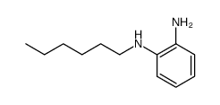 N1-hexylbenzene-1,2-diamine结构式