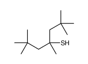 2,2,4,6,6-pentamethylheptane-4-thiol结构式