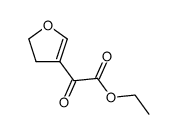 (4,5-Dihydro-3-furanyl)glyoxylsaeure-ethylester结构式