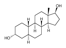 19-Nor-5α-androstane-3α,17β-diol结构式