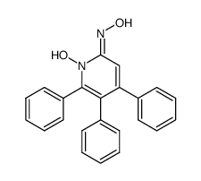 1-hydroxy-4,5,6-triphenyl-1H-pyridin-2-one oxime结构式