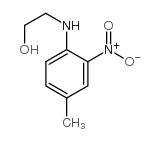 2-(4-Methyl-2-nitrophenylamino)ethanol Structure