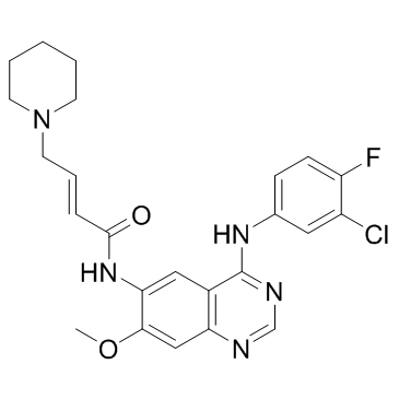 Dacomitinib (PF-00299804) Structure