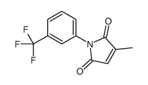 3-methyl-1-[3-(trifluoromethyl)phenyl]pyrrole-2,5-dione Structure