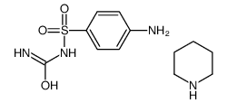 (4-aminophenyl)sulfonylurea,piperidine Structure