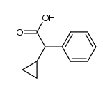 2-cyclopropyl-2-phenylacetic acid Structure