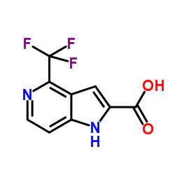 4-(Trifluoromethyl)-1H-pyrrolo[3,2-c]pyridine-2-carboxylic acid Structure