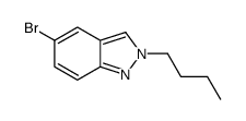 5-Bromo-2-butyl-2H-indazole Structure