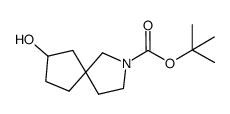 tert-butyl 7-hydroxy-2-azaspiro[4.4]nonane-2-carboxylate Structure