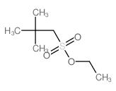 1-ethoxysulfonyl-2,2-dimethyl-propane Structure