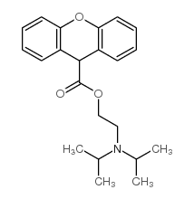 2-[(diisopropyl)amino]ethyl 9H-xanthene-9-carboxylate picture