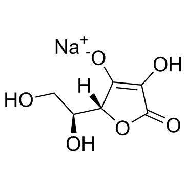 sodium ascorbate Structure