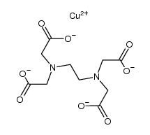 Cu(II)*EDTA结构式