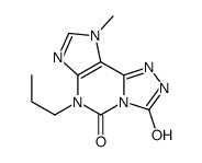 9-methyl-6-propyl-2H-[1,2,4]triazolo[3,4-f]purine-3,5-dione Structure