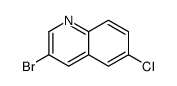 3-BroMo-6-chloro-quinoline structure