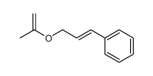 (E)-1-phenyl-3-isopropenyloxyprop-1-ene结构式