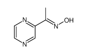 Ethanone, 1-pyrazinyl-, oxime (9CI) structure