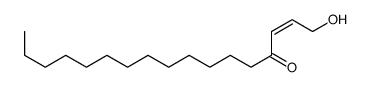 1-Hydroxy-2-heptadecen-4-one结构式