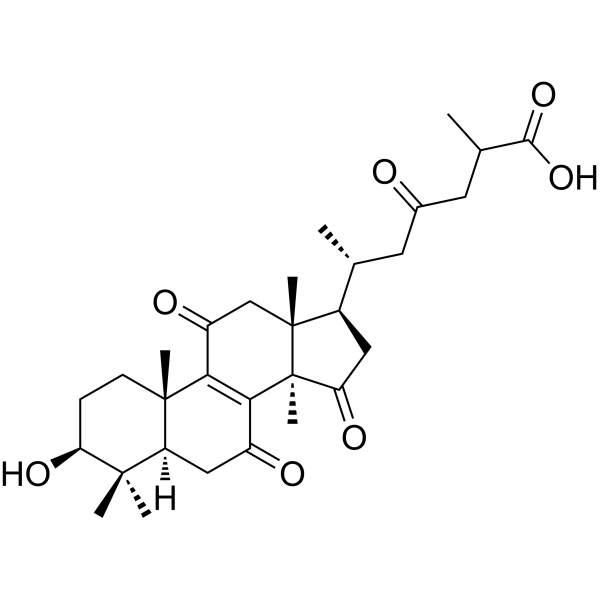 Ganoderic acid AM1 Structure