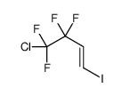 4-chloro-3,3,4,4-tetrafluoro-1-iodobut-1-ene结构式