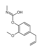 (2-methoxy-4-prop-2-enylphenyl) N-methylcarbamate结构式