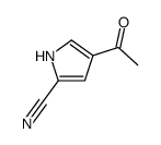 Pyrrole-2-carbonitrile, 4-acetyl- (8CI) picture