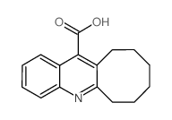 6,7,8,9,10,11-Hexahydrocycloocta[b]quinoline-12-carboxylic acid Structure