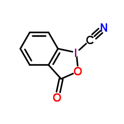 1,1-二氢-1,2-苯碘酰-3(1H)-酮-1(3H)-腈结构式