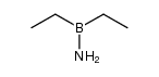 amino-diethylborane Structure