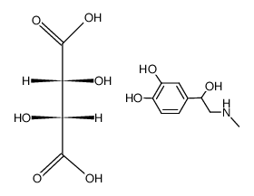 Adrenalin-bitartrat结构式