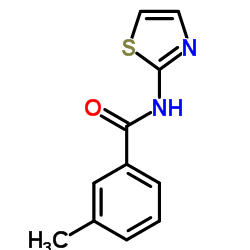 3-Methyl-N-(1,3-thiazol-2-yl)benzamide Structure