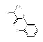 2-Chloro-N-(2-chlorophenyl)propanamide structure