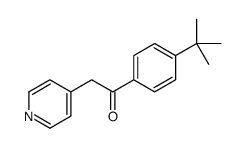 1-(4-tert-butylphenyl)-2-pyridin-4-ylethanone结构式