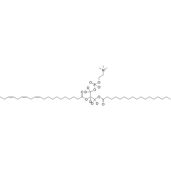 17:0-20:3 PC-d5结构式