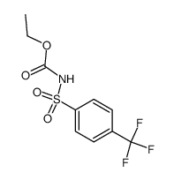 ETHYL 4-(TRIFLUOROMETHYL)PHENYLSULFONYLCARBAMATE structure