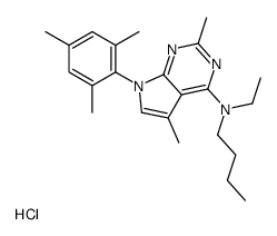 CP-154526 hydrochloride结构式