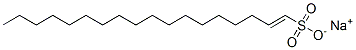 SODIUM OCTADECENE-1-SULPHONATE Structure