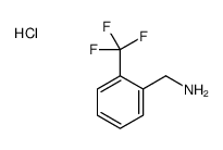 [2-(trifluoromethyl)phenyl]methanamine,hydrochloride Structure