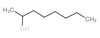 2-Octanethiol Structure