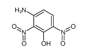 3-amino-2,6-dinitro-phenol Structure