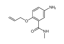 2-(Allyloxy)-5-amino-N-methylbenzamide结构式