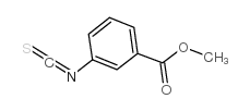 3-甲氧基羰基异硫氰酸苯酯结构式