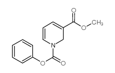 1,3(2H)-PYRIDINEDICARBOXYLIC ACID, 3-METHYL 1-PHENYL ESTER structure